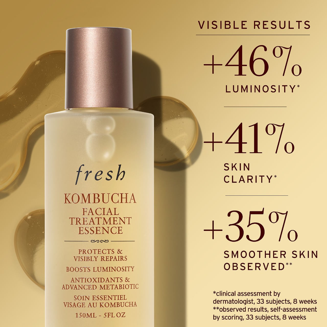 トリートメント fresh Kombucha Facial Treatment Essence Kombucha Brightening Antioxidant Treatment Essence| Fresh US