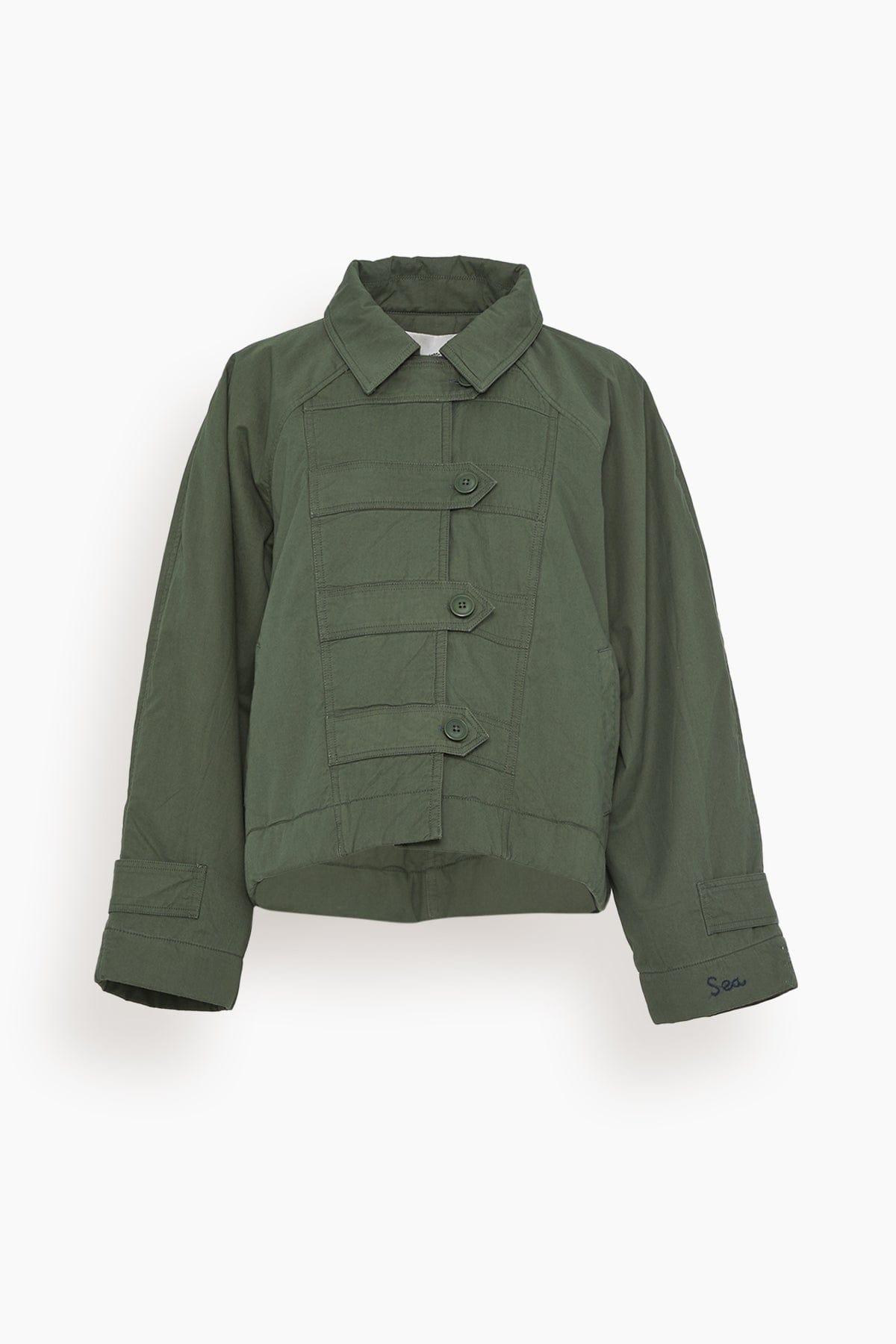 Samaka Garment Dye Long Sleeve Jacket | Cosmopolitan Shop