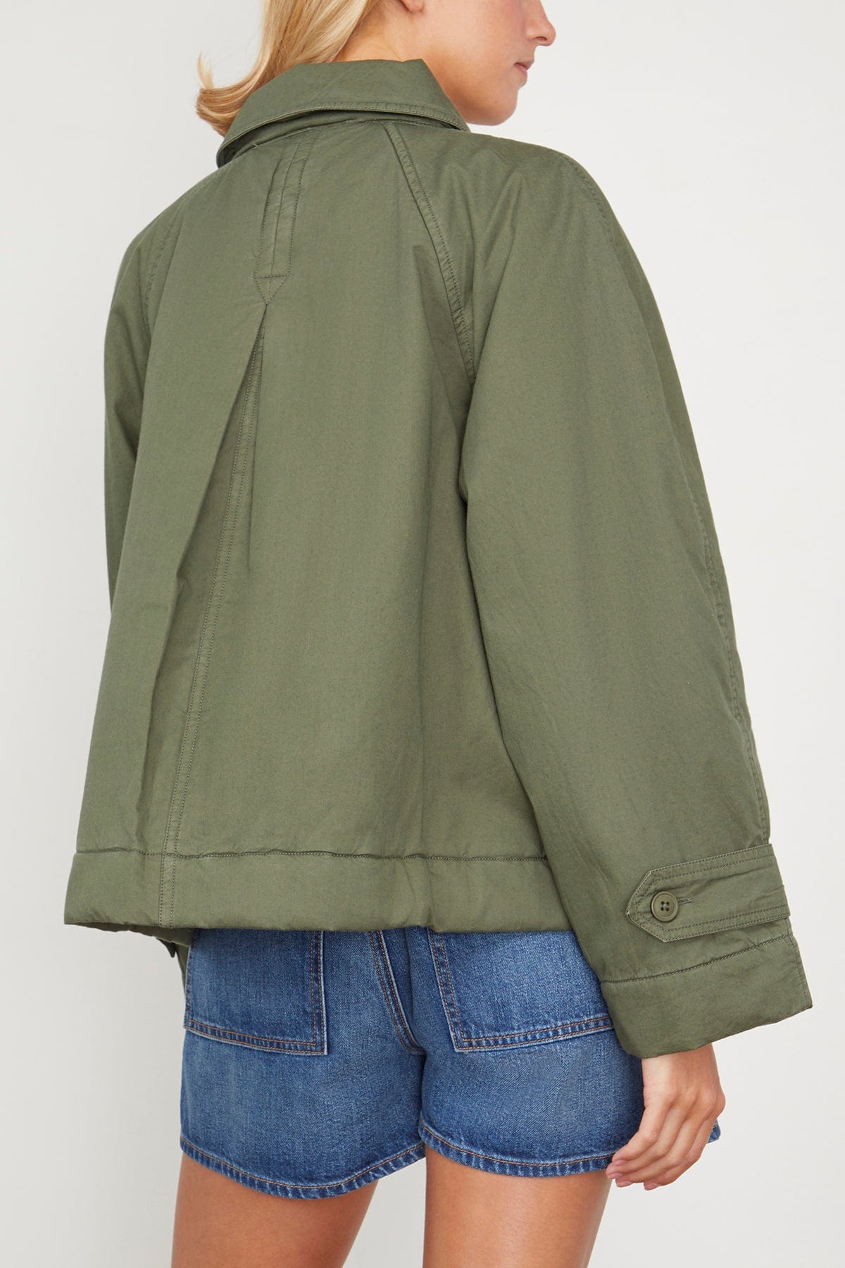 Samaka Garment Dye Long Sleeve Jacket | Cosmopolitan Shop