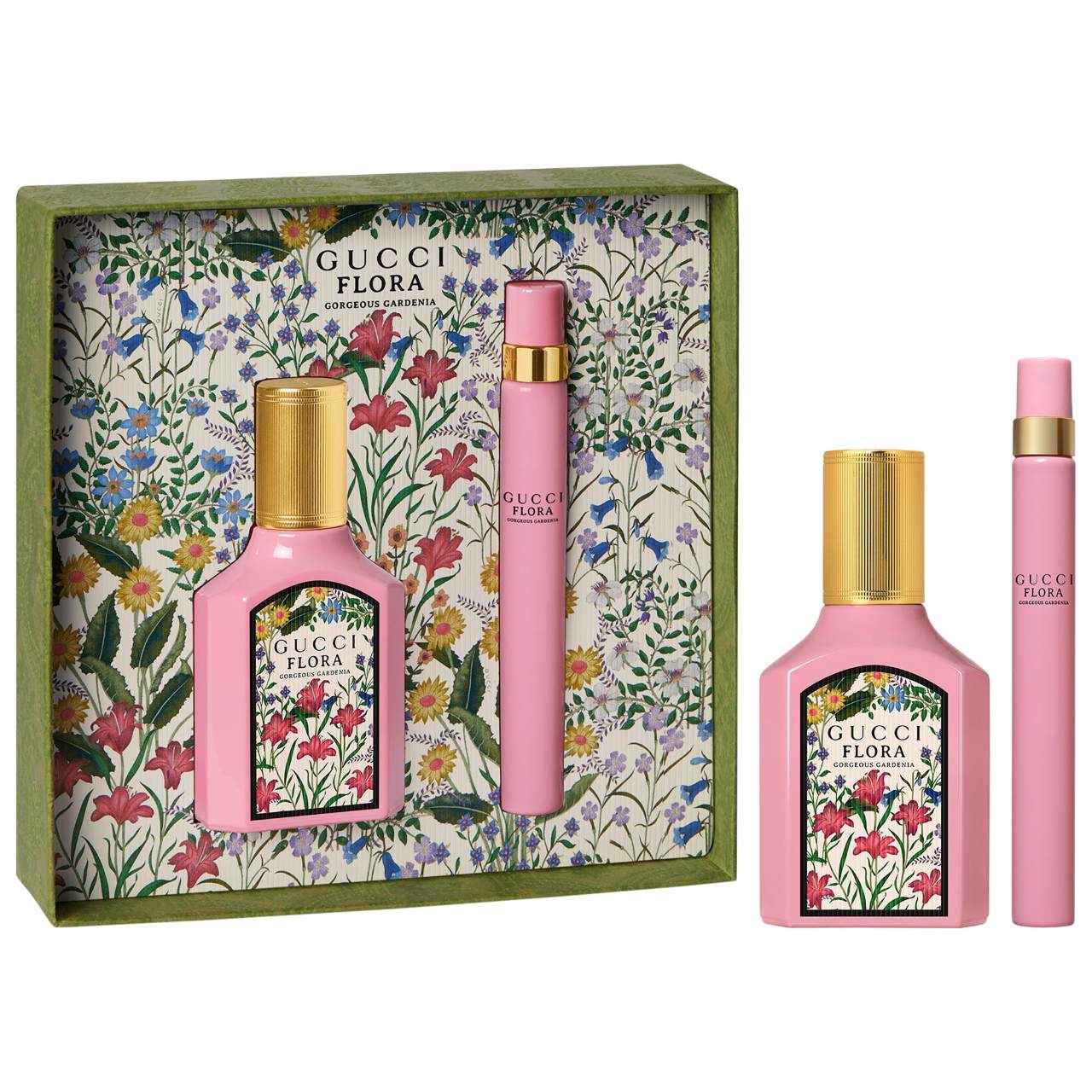 Gucci flora miniature perfume set online