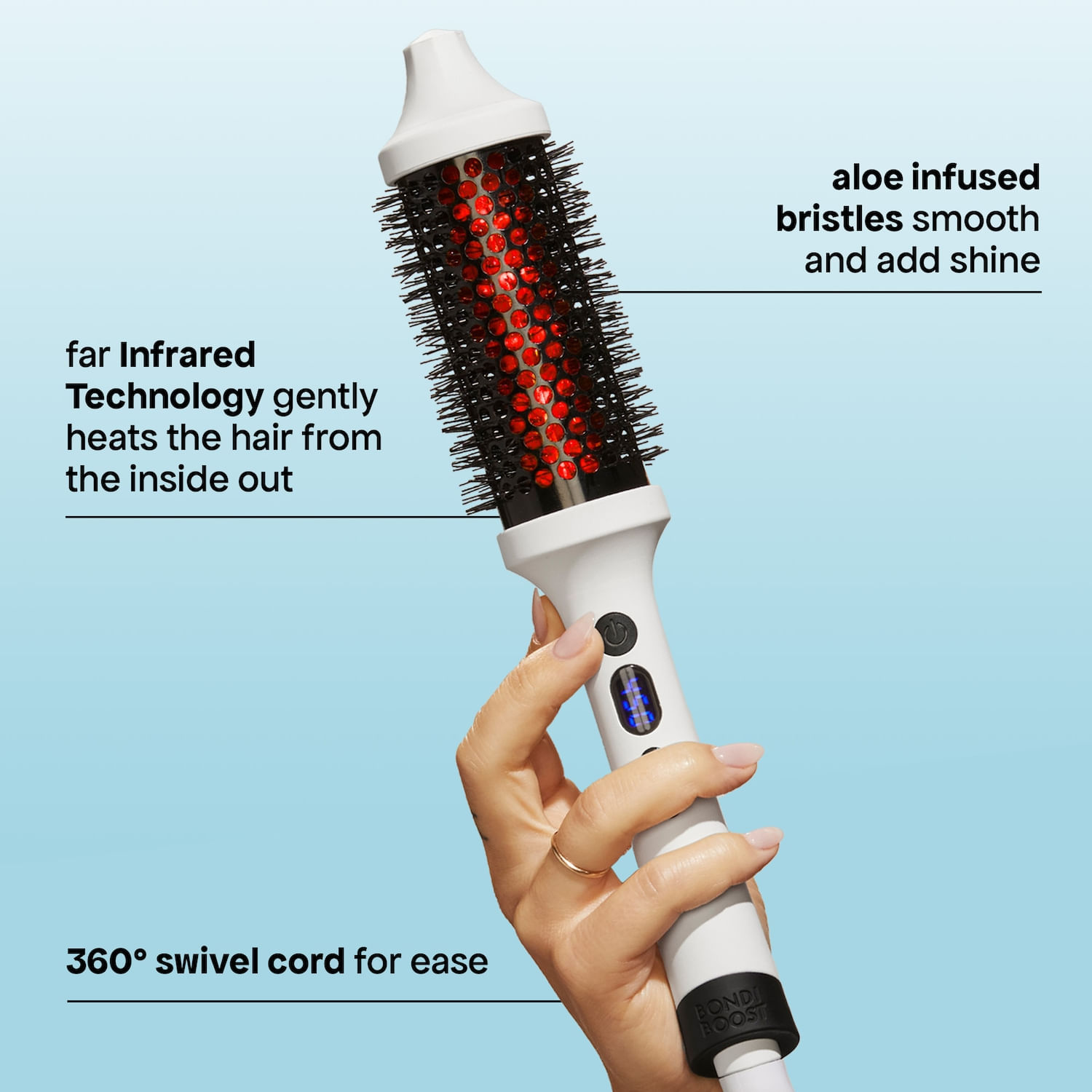 Infrared Heated Thermal Hot Round Brush Cosmopolitan Shop
