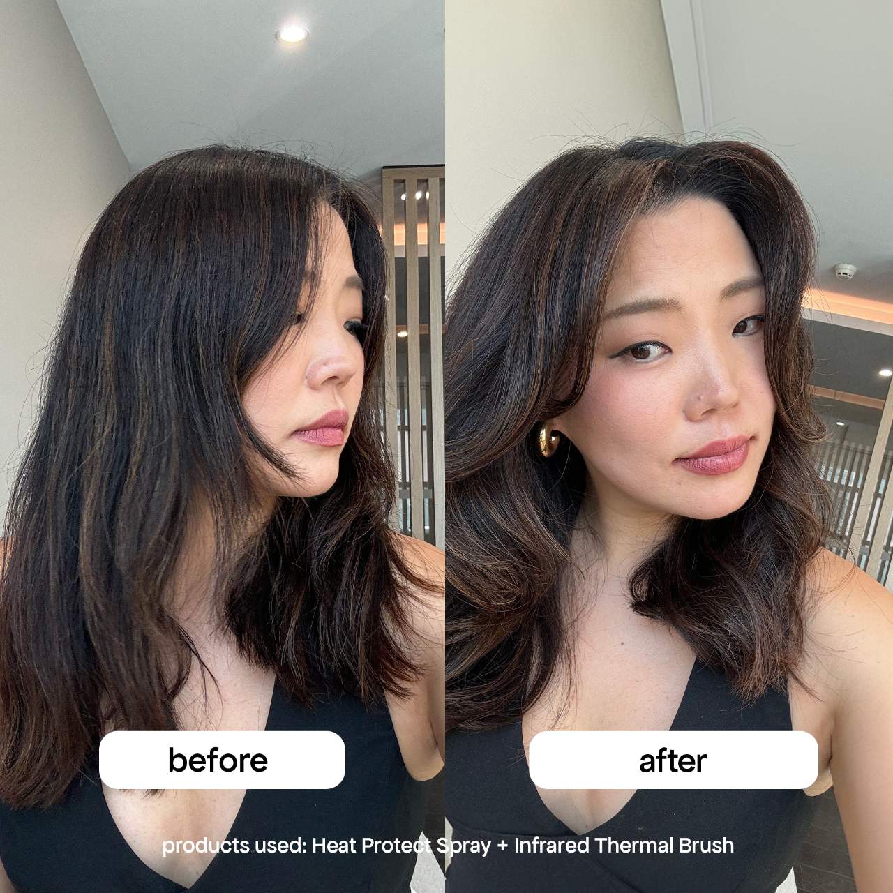 Infrared Heated Thermal Hot Round Brush Cosmopolitan Shop