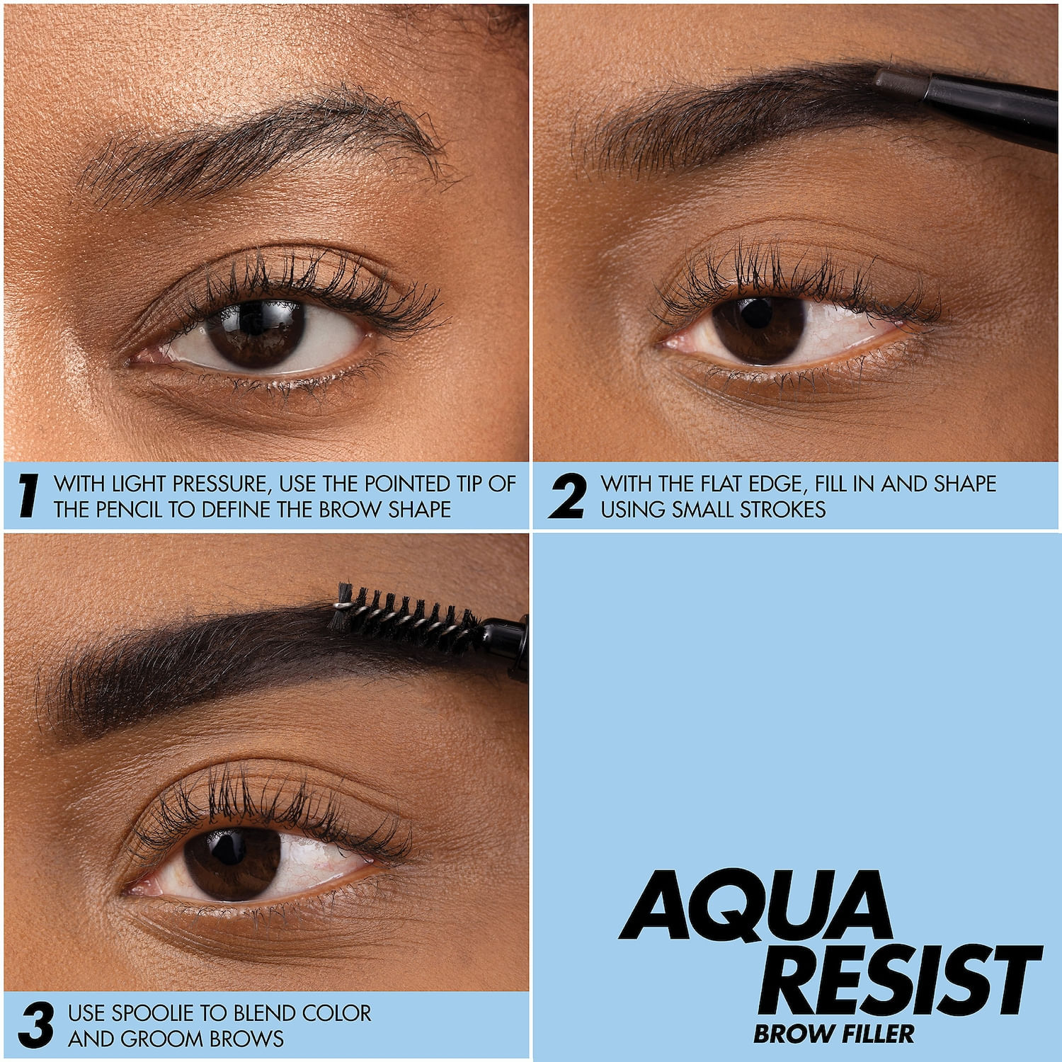 Aqua Resist Waterproof Eyebrow Filler Pencil Cosmopolitan Shop