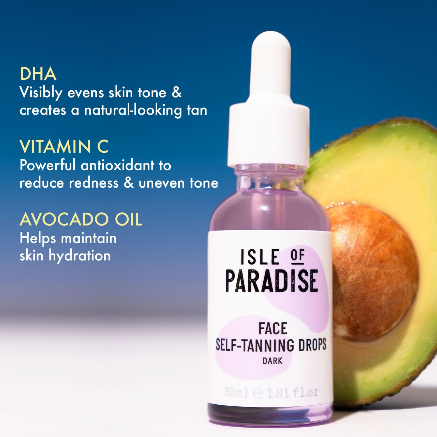 Self Tanning Natural Glow Face Drops Light Cosmopolitan Shop