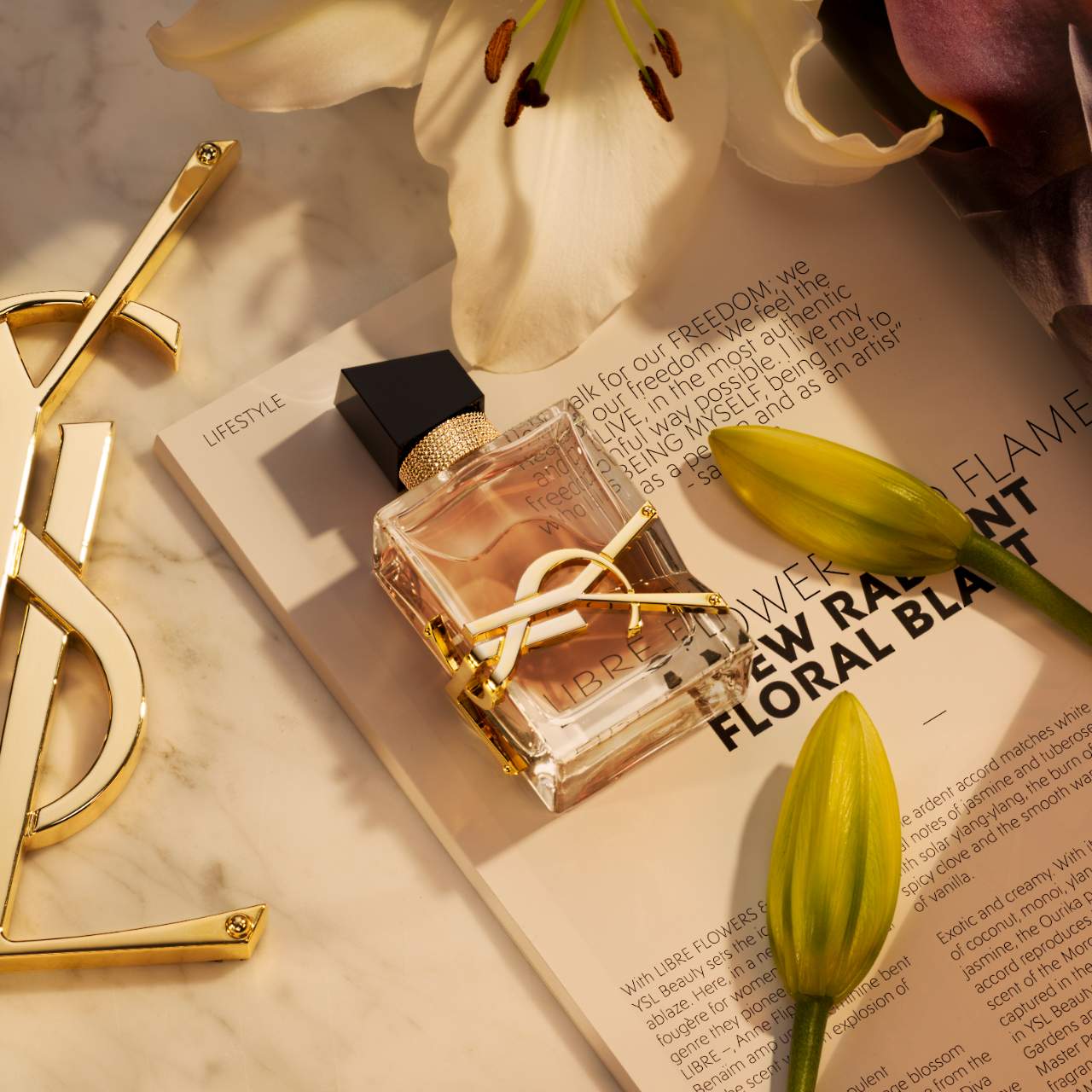 LIBRE FLOWERS & FLAMES 50ml オードパルファム