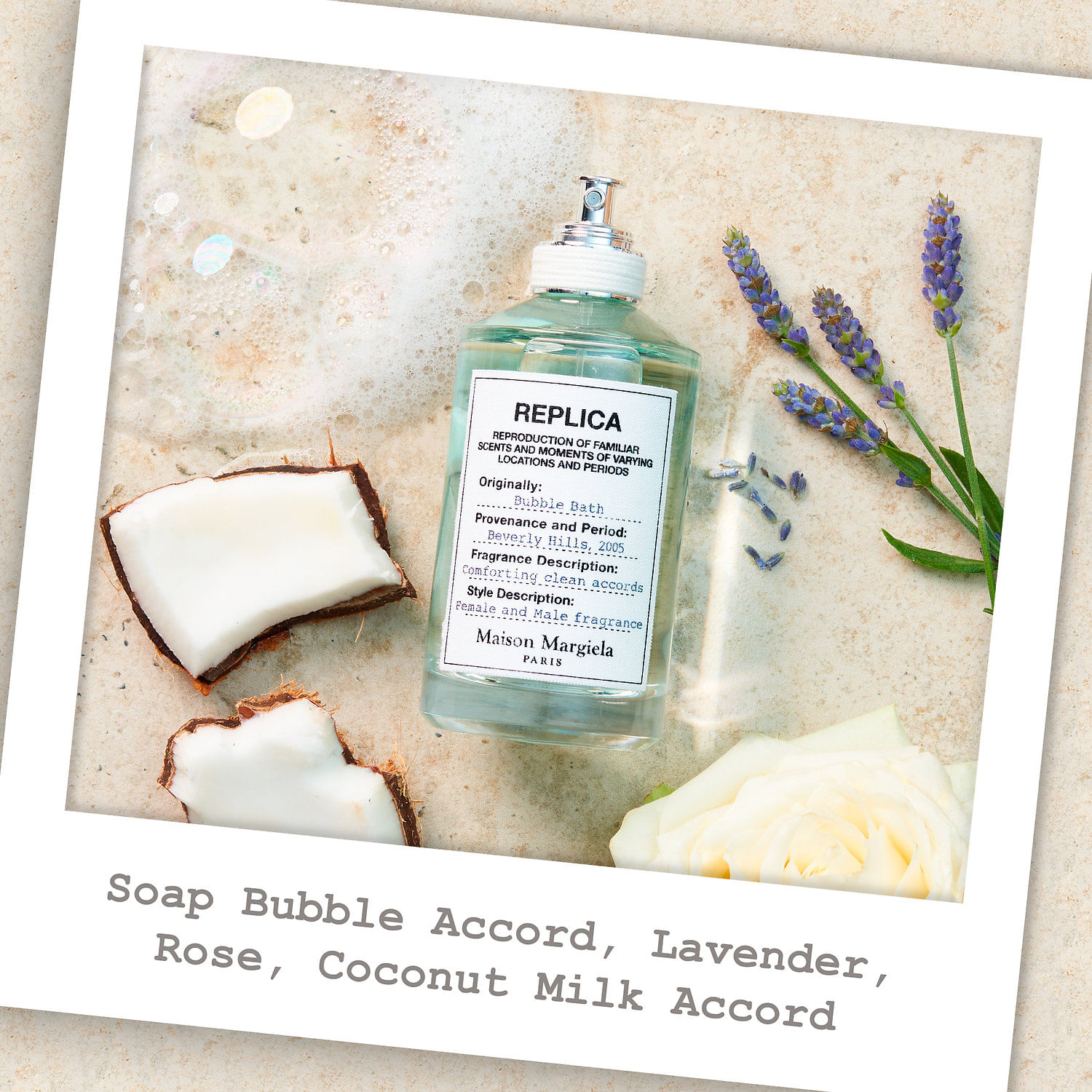 Replica' Bubble Bath Eau De Toilette Travel Spray With Rose