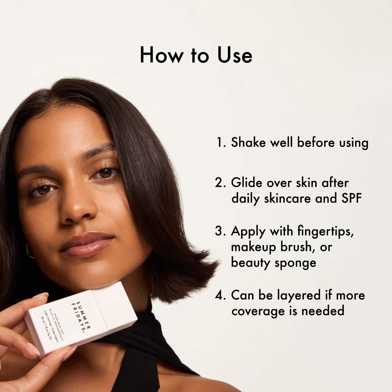 Sheer Skin Tint With Hyaluronic Acid + Squalane