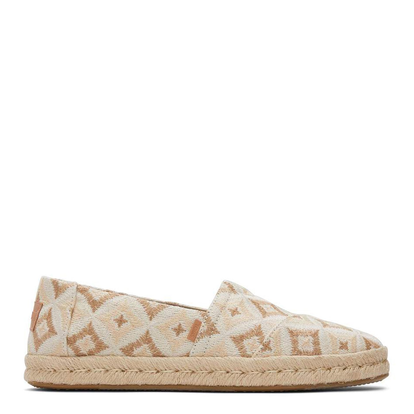 TOMS Alpargata Rope - Natural Geometric Woven
