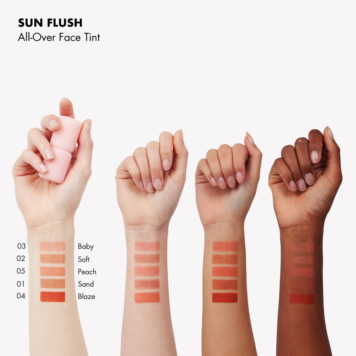 商品画像：Sun Flush All-over Face Tint Liquid Blush | Cosmopolitan Shop 1