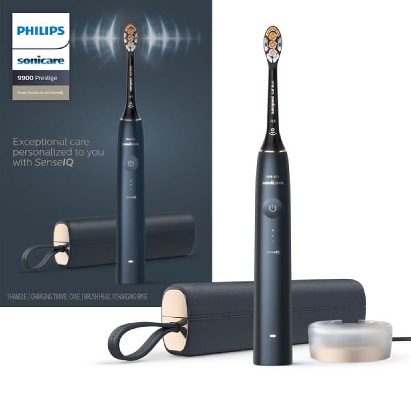 【60％OFF】 Philips Electric Rechargeable Prestige 9900 Sonicare 電動歯ブラシ