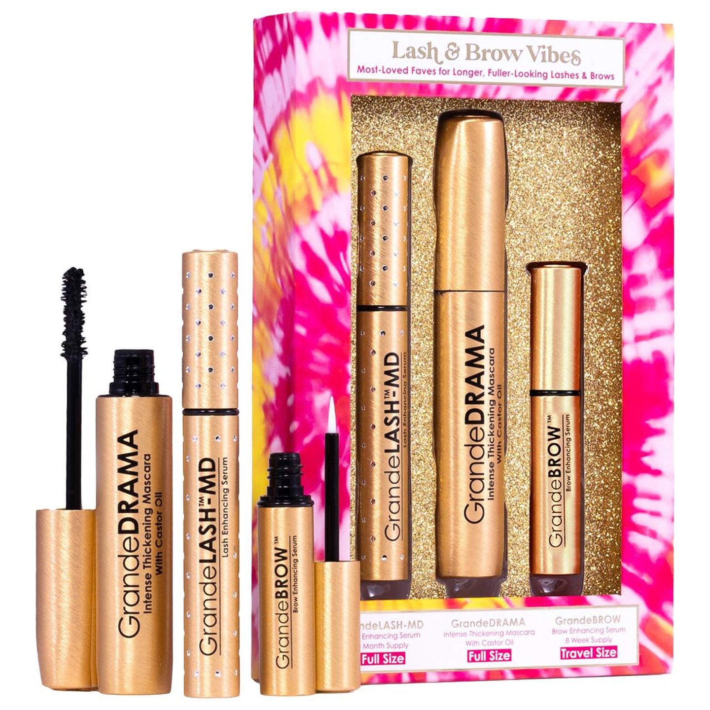 Lash And Brow Vibes Mascara And Lash Serum Set
