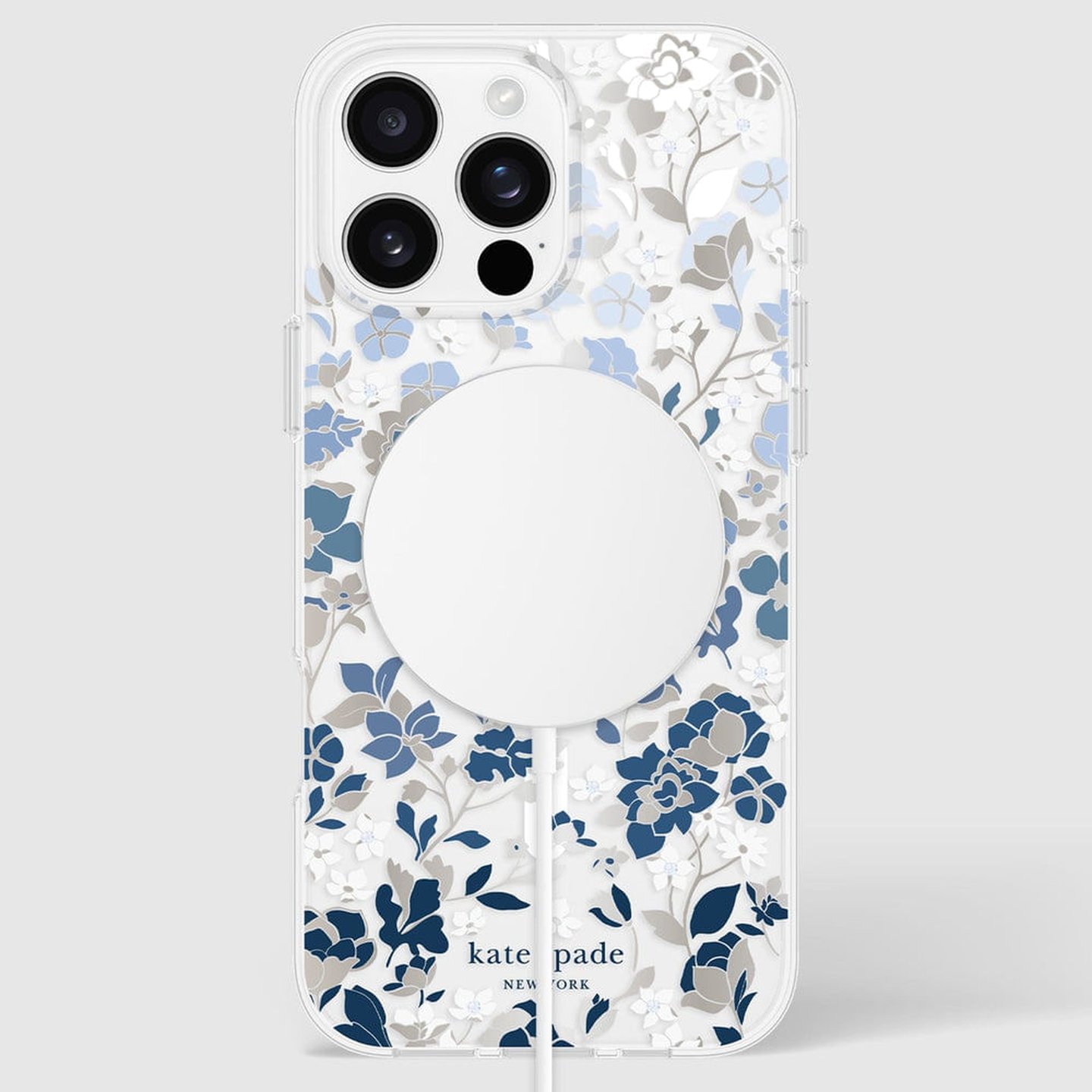 Kate Spade New York Flowerbed Blue Magsafe - iPhone 16 Pro