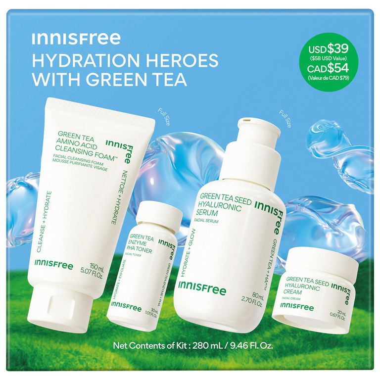 Green Tea Hydration Heroes With Hyaluronic Acid Cosmopolitan Shop